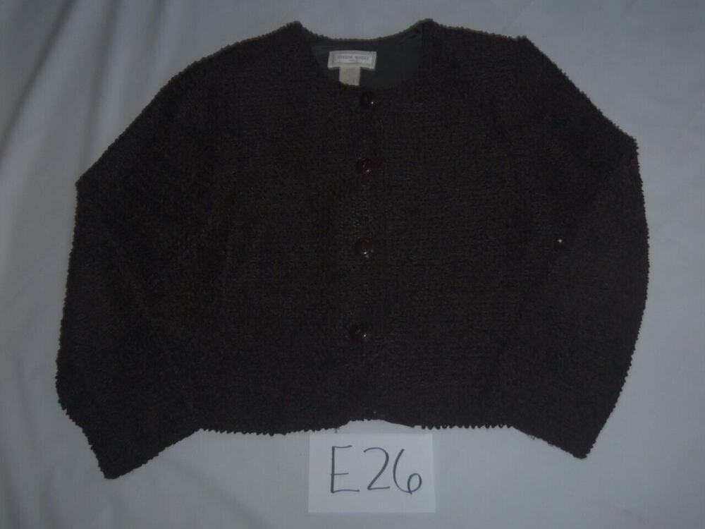 Studio Works Cardigan Jacket Size Petite Medium Womens -0812E26